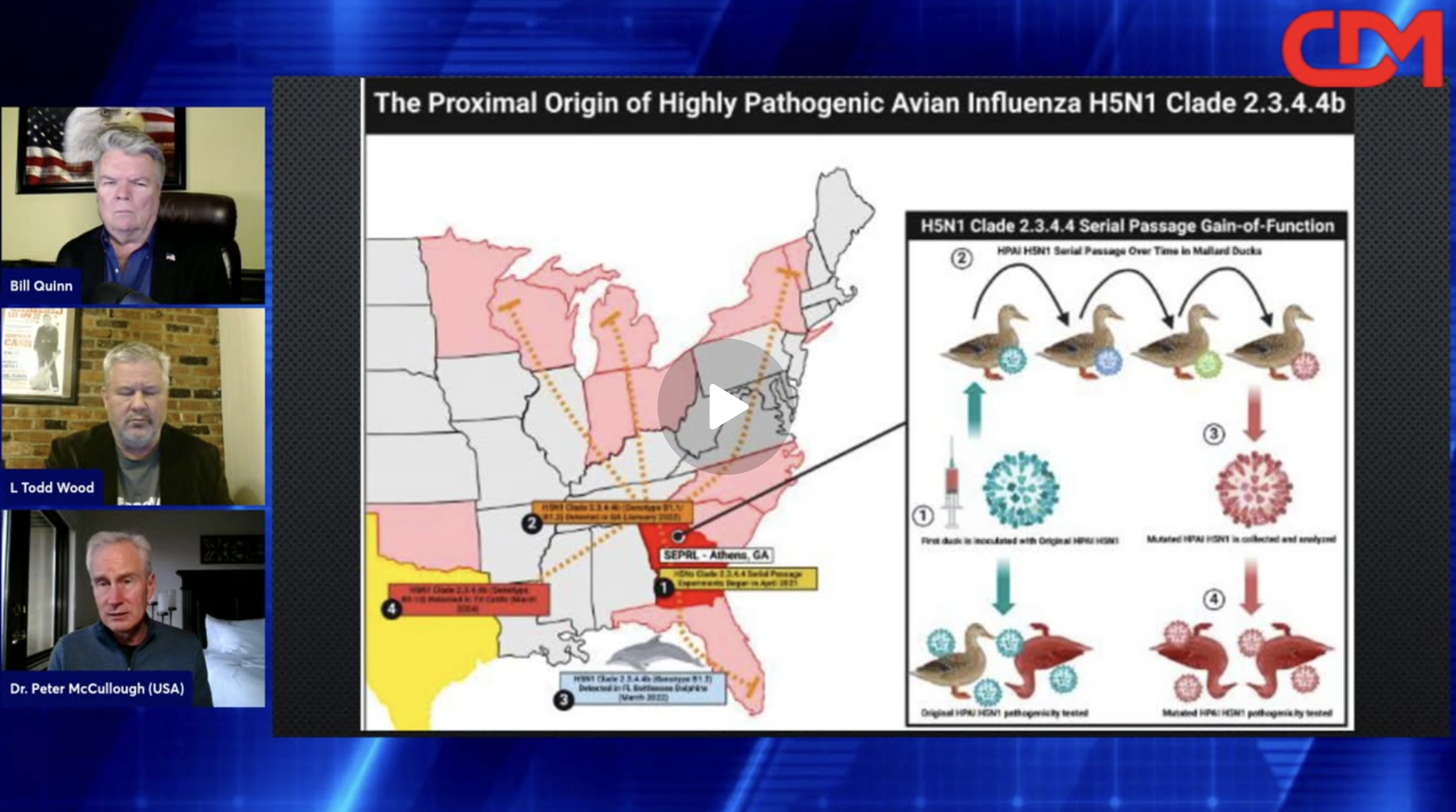 We Went To The Best Source We Know For Bird Flu Info - Dr. Peter McCullough